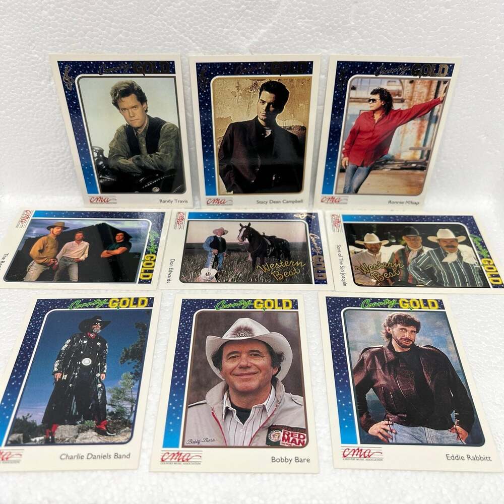 1992 Sterling Cards | Country Music Association - Country Gold Music TCG